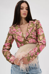 LIGHT THE WAY BROCADE BLAZER