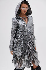 WAYS TO GO METALLIC ADJUSTABLE DRESS