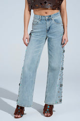 WESTERN BABY DENIM PANTS