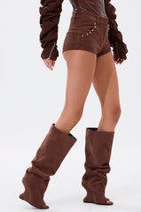 TAYLOR SUEDE HOT SHORT