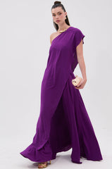 TRINA PLEATED PALAZZO PANT
