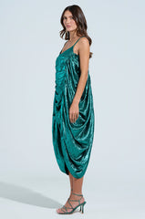 SMOOTH OPERATOR RUCHED MIDI DRESS