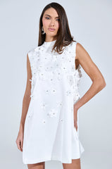HILLARY FLORAL MINI DRESS
