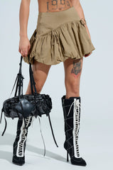 TALK IT OVER MINI SKIRT