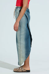 SIDE THOUGHTS MAXI SKIRT