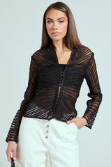 SEDUCTION & BEAUTY STRUCTURED BLOUSE