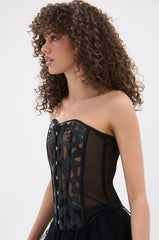 TAYLOR MESH CORSET TOP