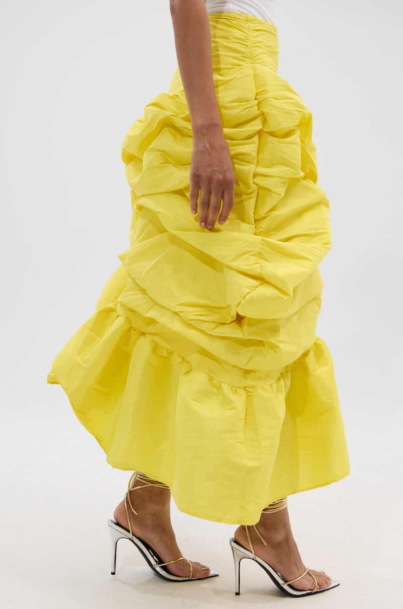 SUNSHINE MIDI SKIRT