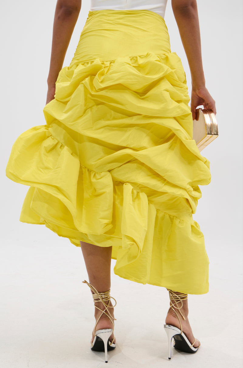 SUNSHINE MIDI SKIRT