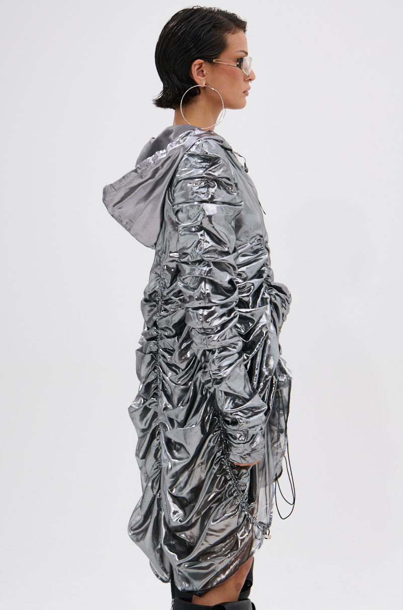 WAYS TO GO METALLIC ADJUSTABLE DRESS