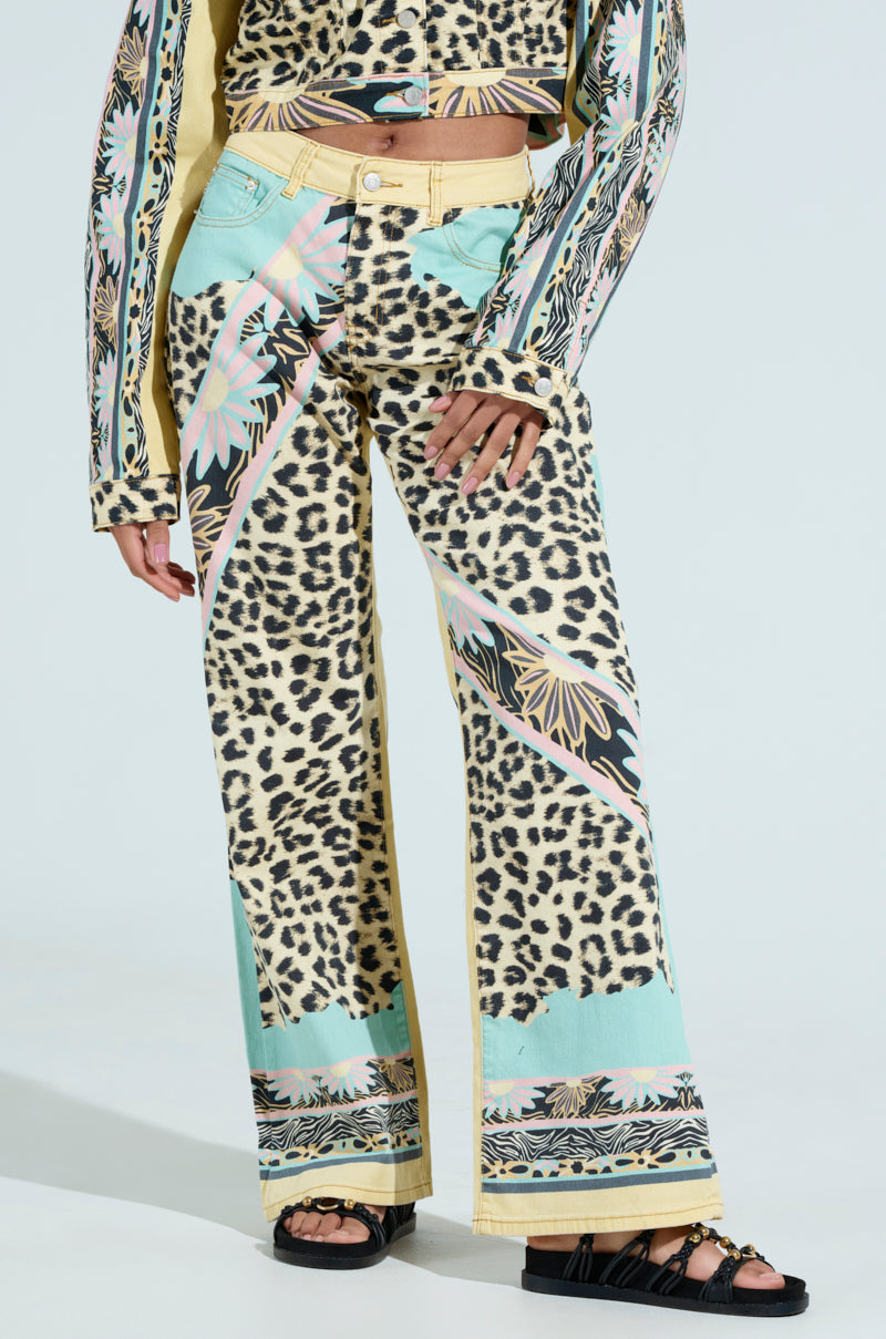 TRUST YOUR INSTINCTS WIDE LEG DENIM
