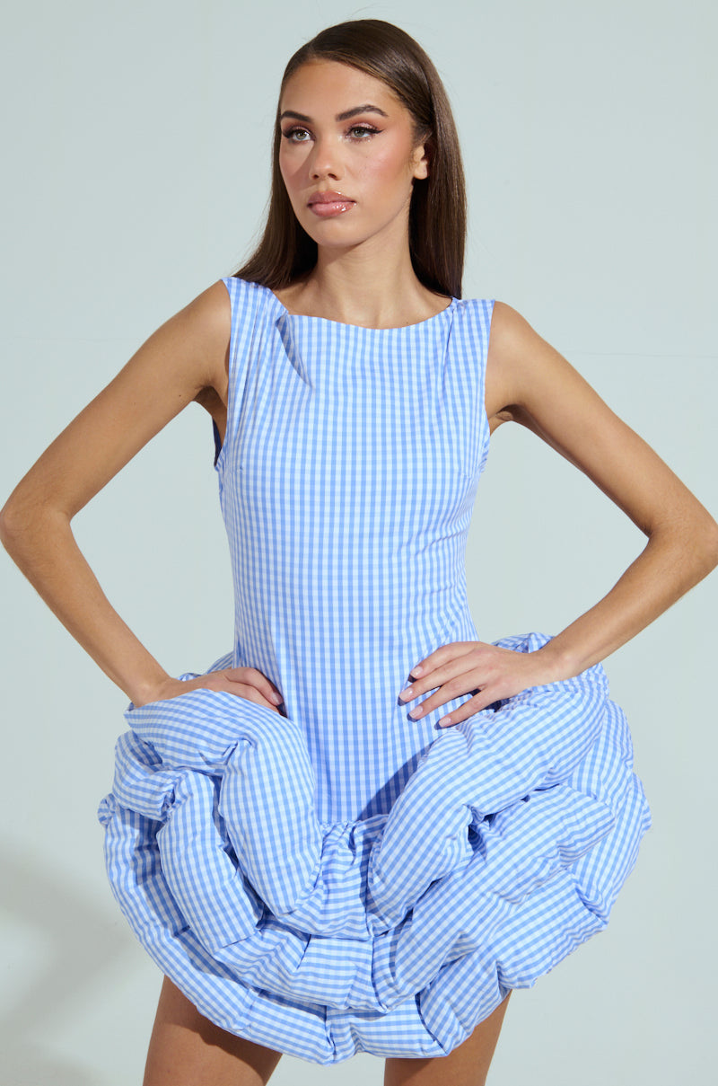KEEP DREAMIN PLUSH MINI DRESS