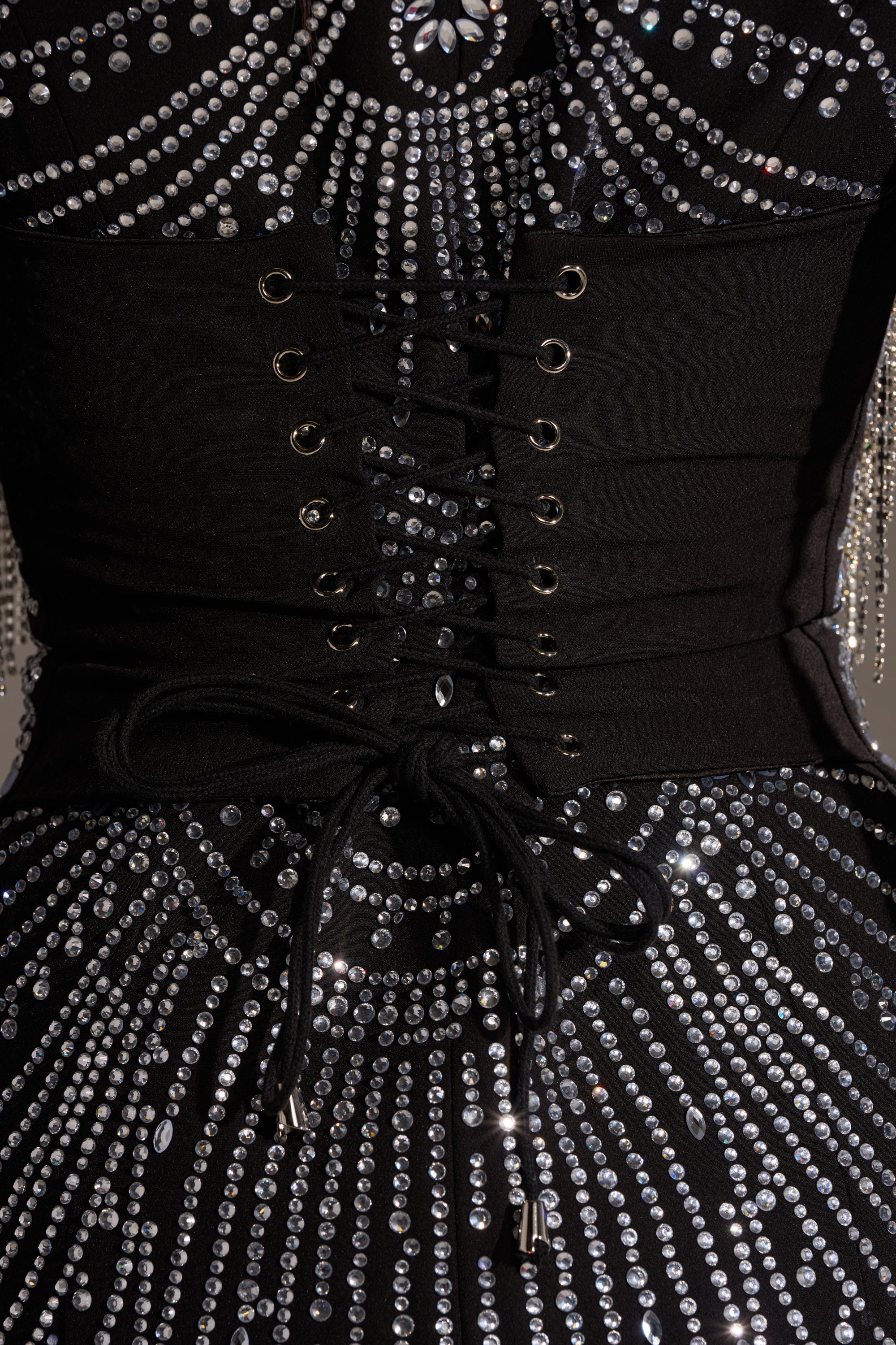 NOT YOUR BABE RHINESTONE BLAZER DRESS