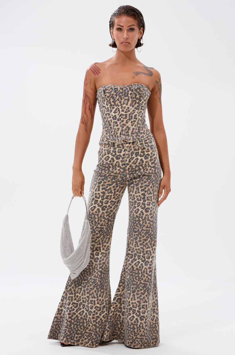 IN THE WILD CHEETAH CORSET