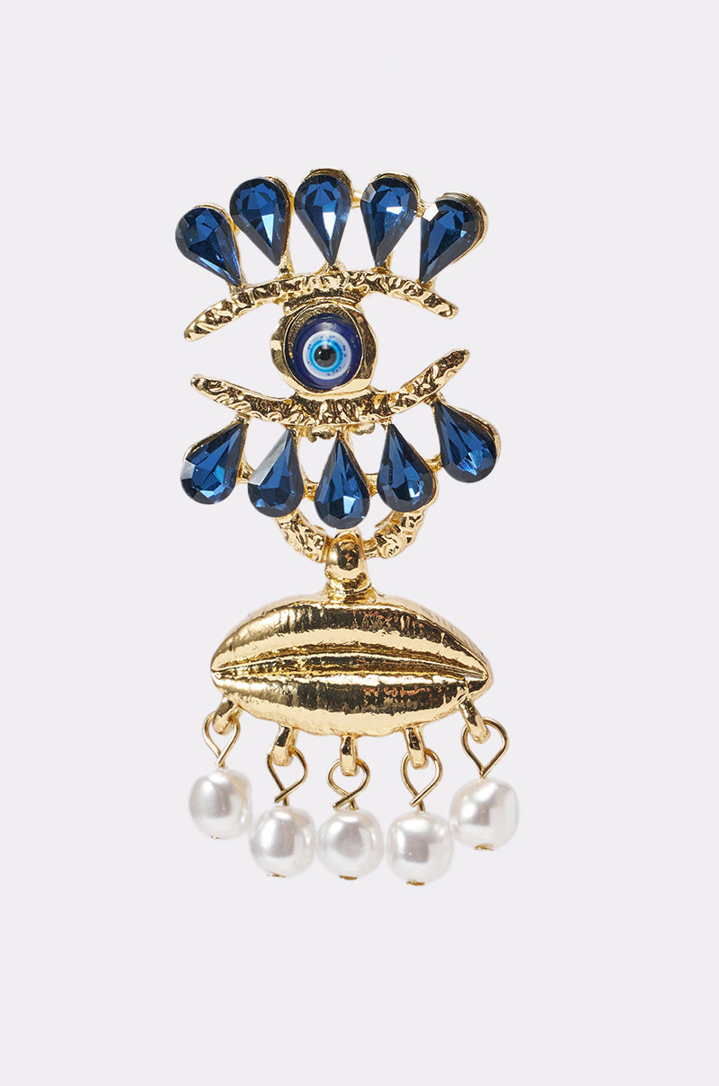 TWO FACED EARRING