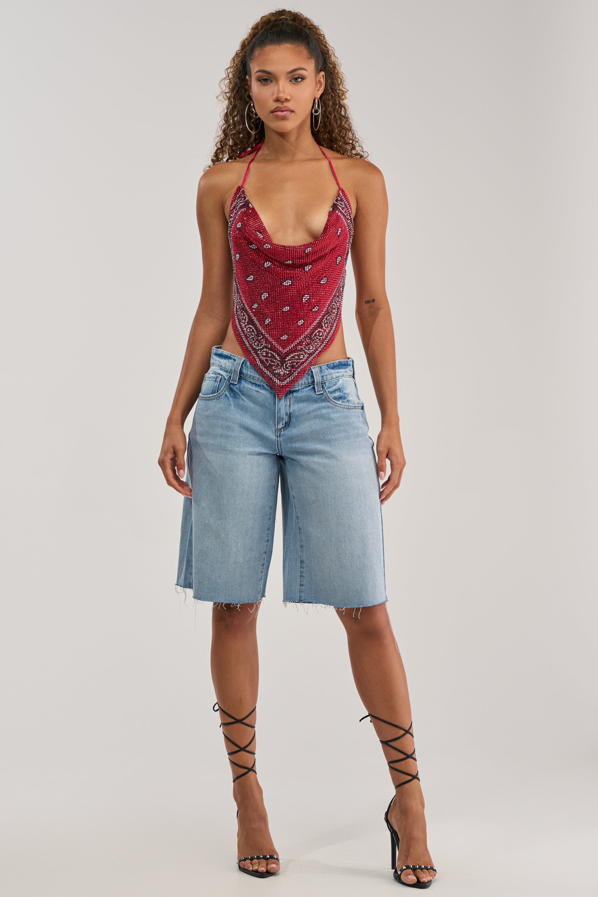 FOREVER AND EVER COWL NECK BLOUSE