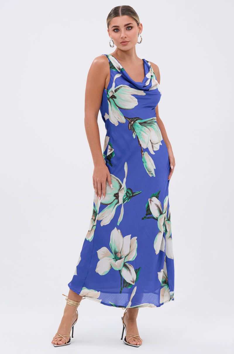SOMETHING SWEET FLORAL MAXI DRESS