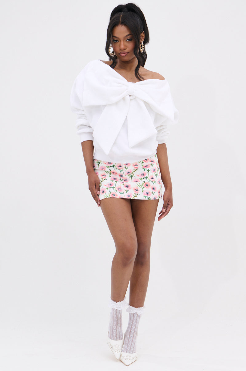 THE BEST BOW SWEATER