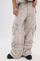 KARA DENIM CARGO PANT