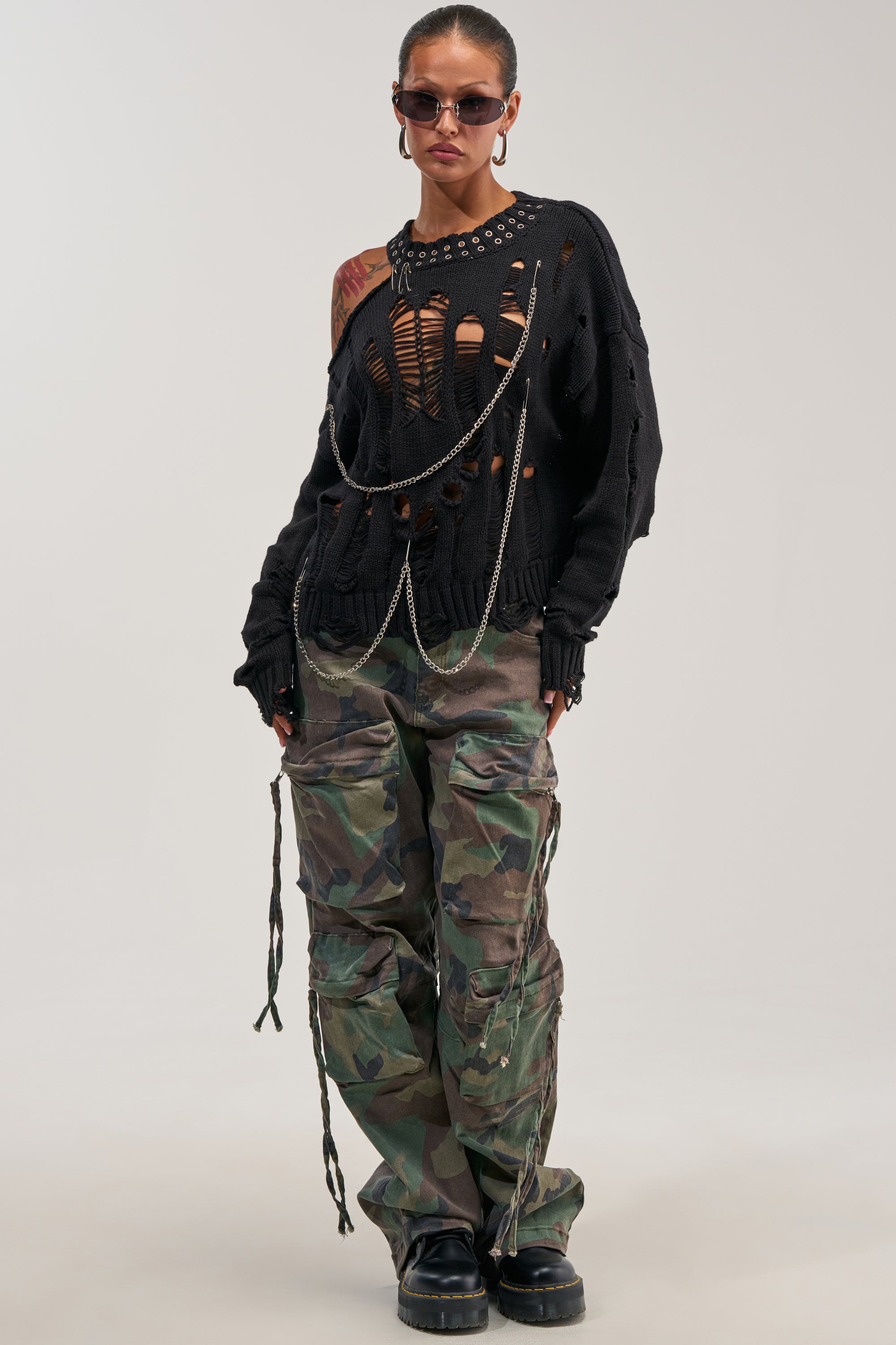 TAKE ME DOWN CAMO CARGO PANT