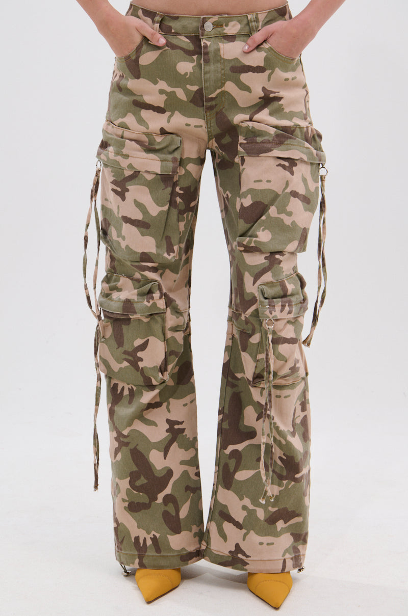TAKE ME DOWN CAMO CARGO PANT