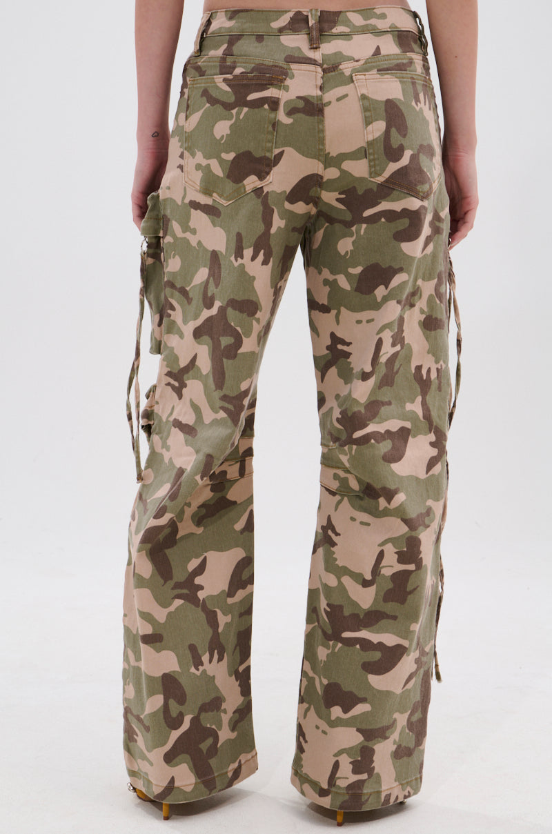 TAKE ME DOWN CAMO CARGO PANT