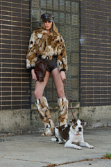 FENNEC FAUX FUR BOMBER