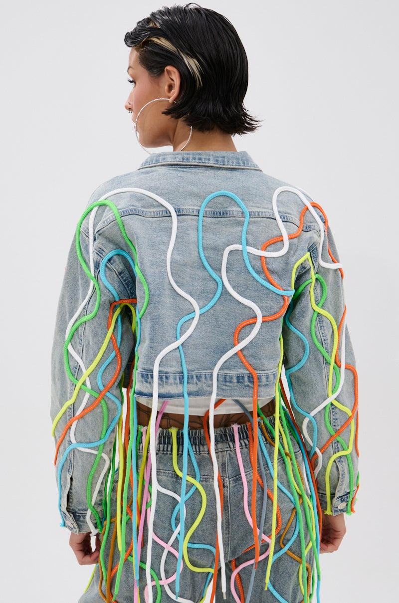 WALK IT TALK IT DENIM JACKET