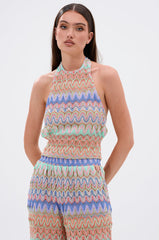 TAKE ME TO MIAMI HALTER TOP