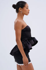 SHINING BRIGHT SATIN BLOUSE