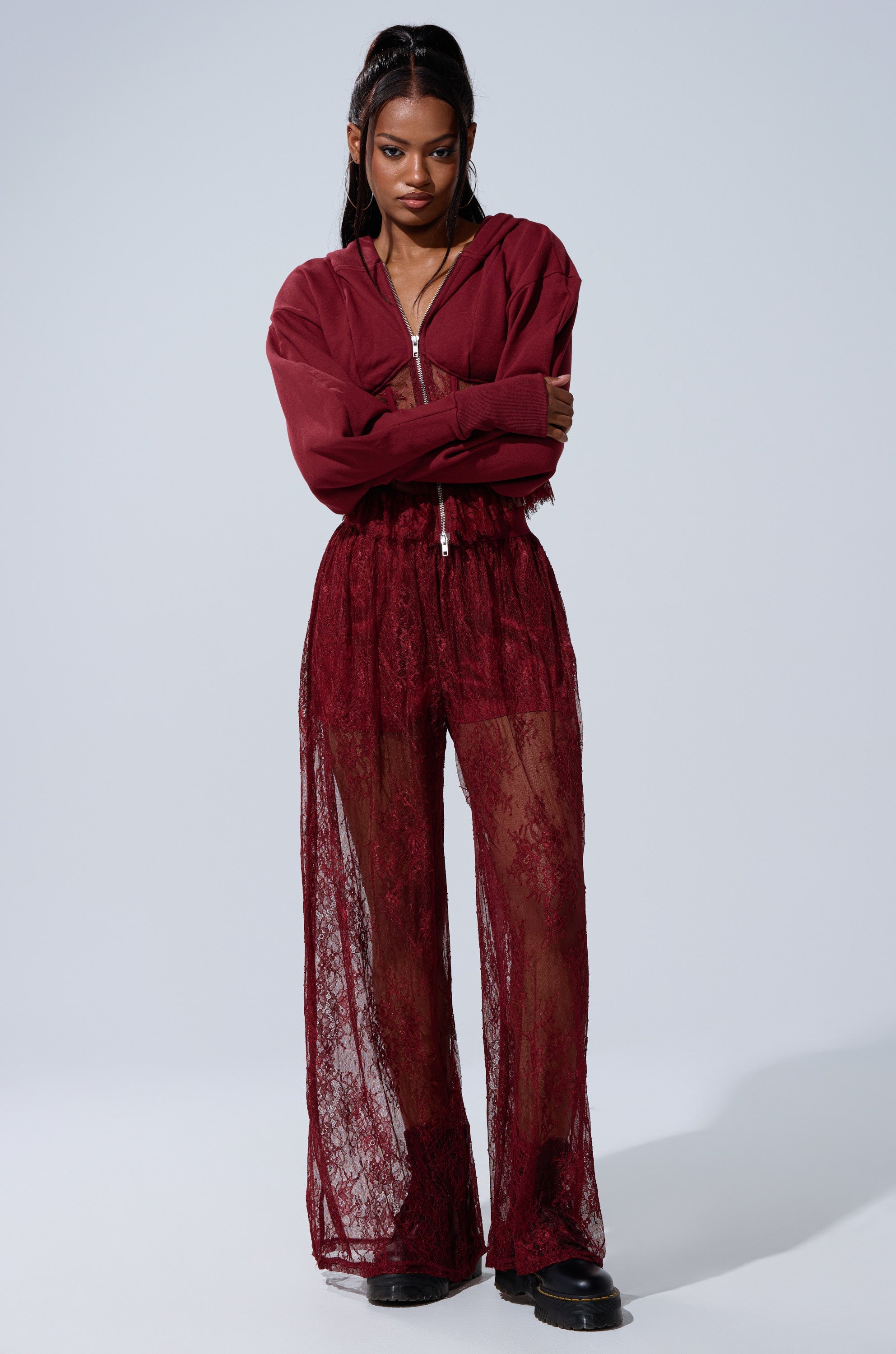 TOO TRENDY LACE PANTS