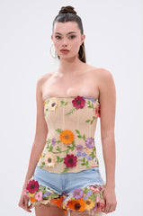 VIVI FLORAL CORSET