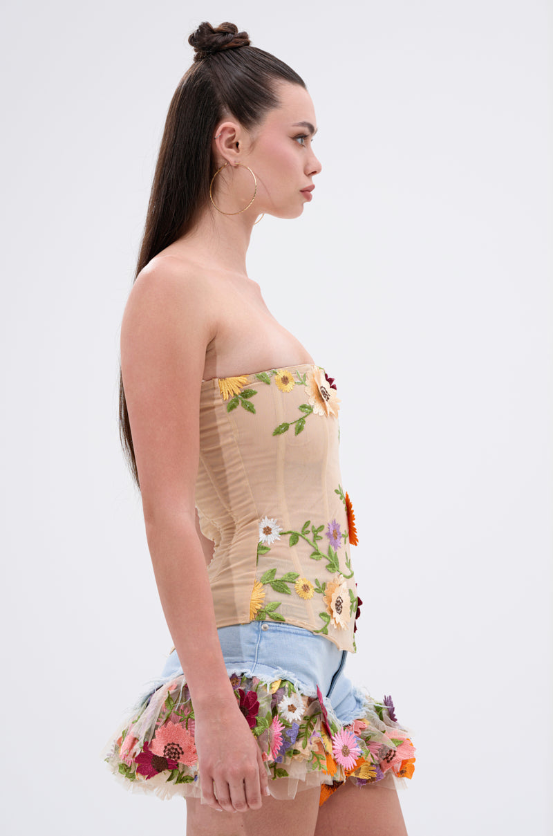 VIVI FLORAL CORSET