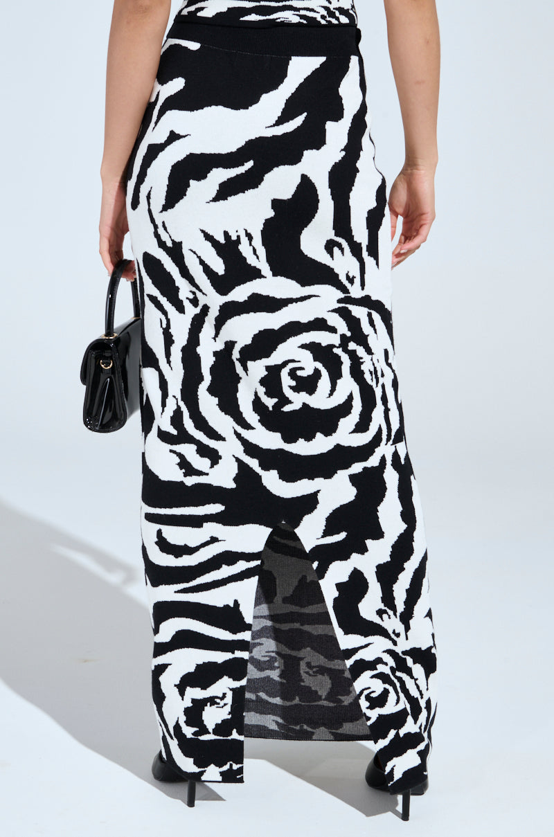 ROSEY MAXI KNIT SKIRT