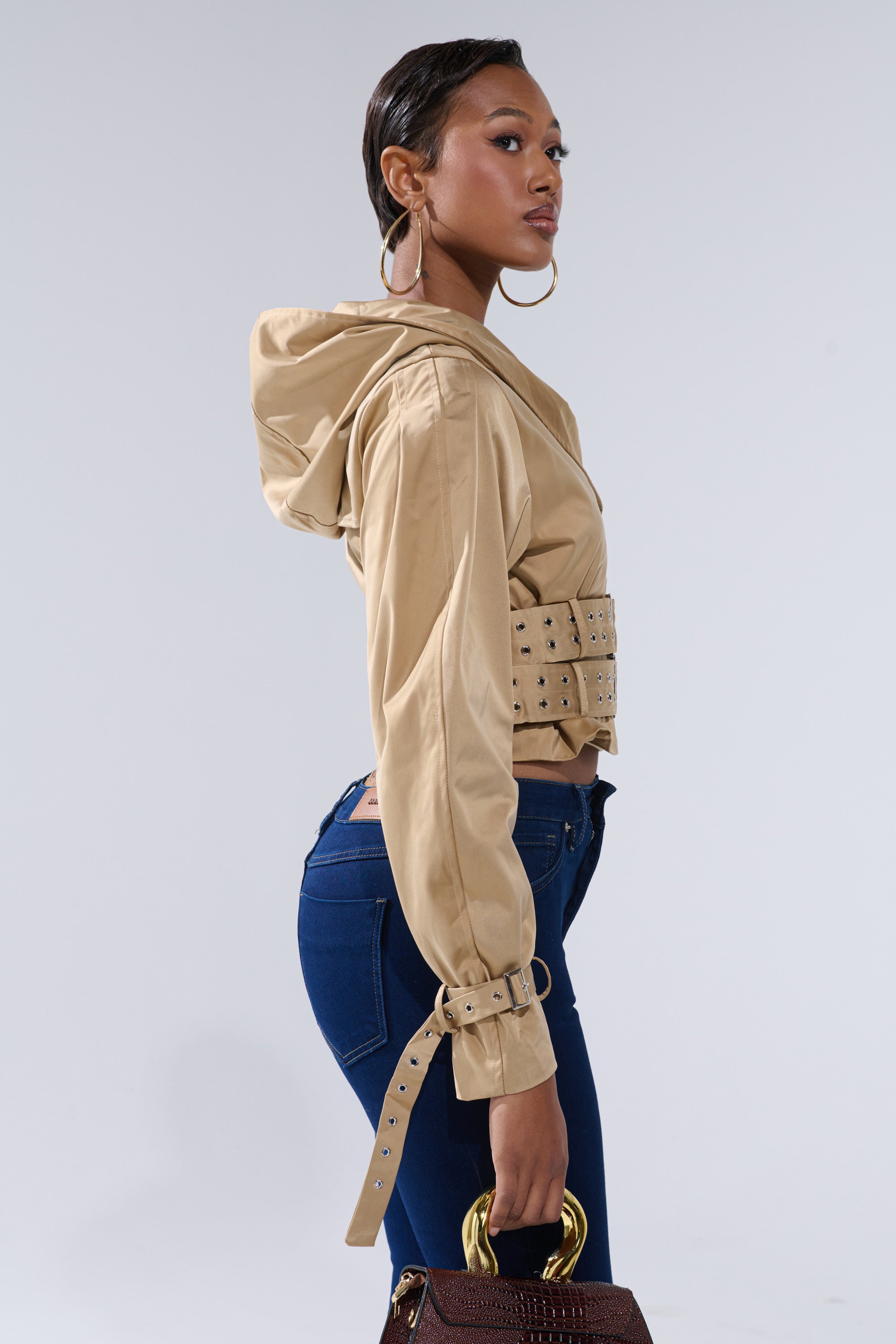 ON DUTY CROPPED JACKET