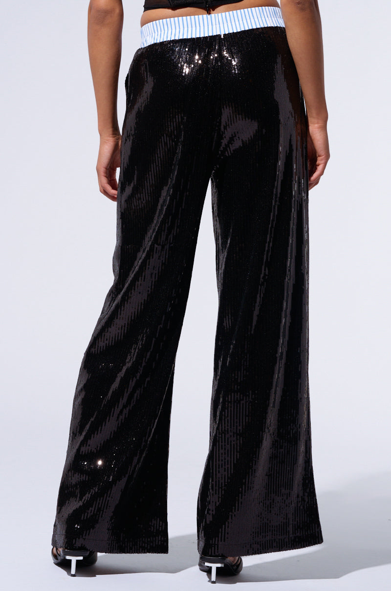 TRUE STORY SEQUIN PANT