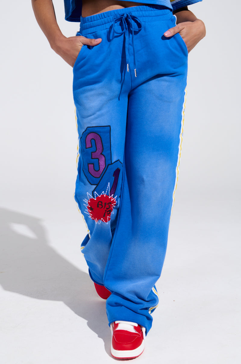 THREE ONE TWO WIDE LEG JOGGER