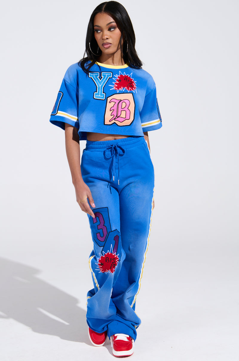 THREE ONE TWO WIDE LEG JOGGER