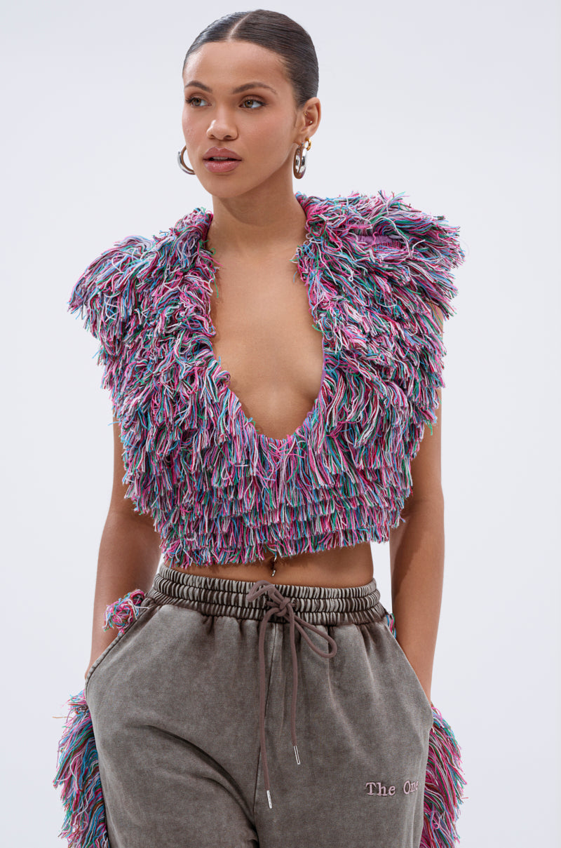 THE ONE FRINGE BLOUSE