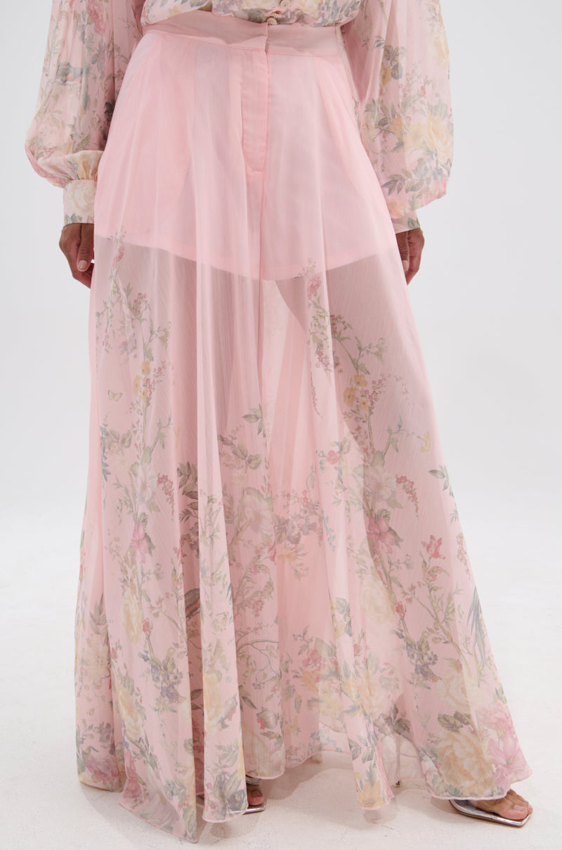 SIENNA FLORAL WIDE LEG TROUSER