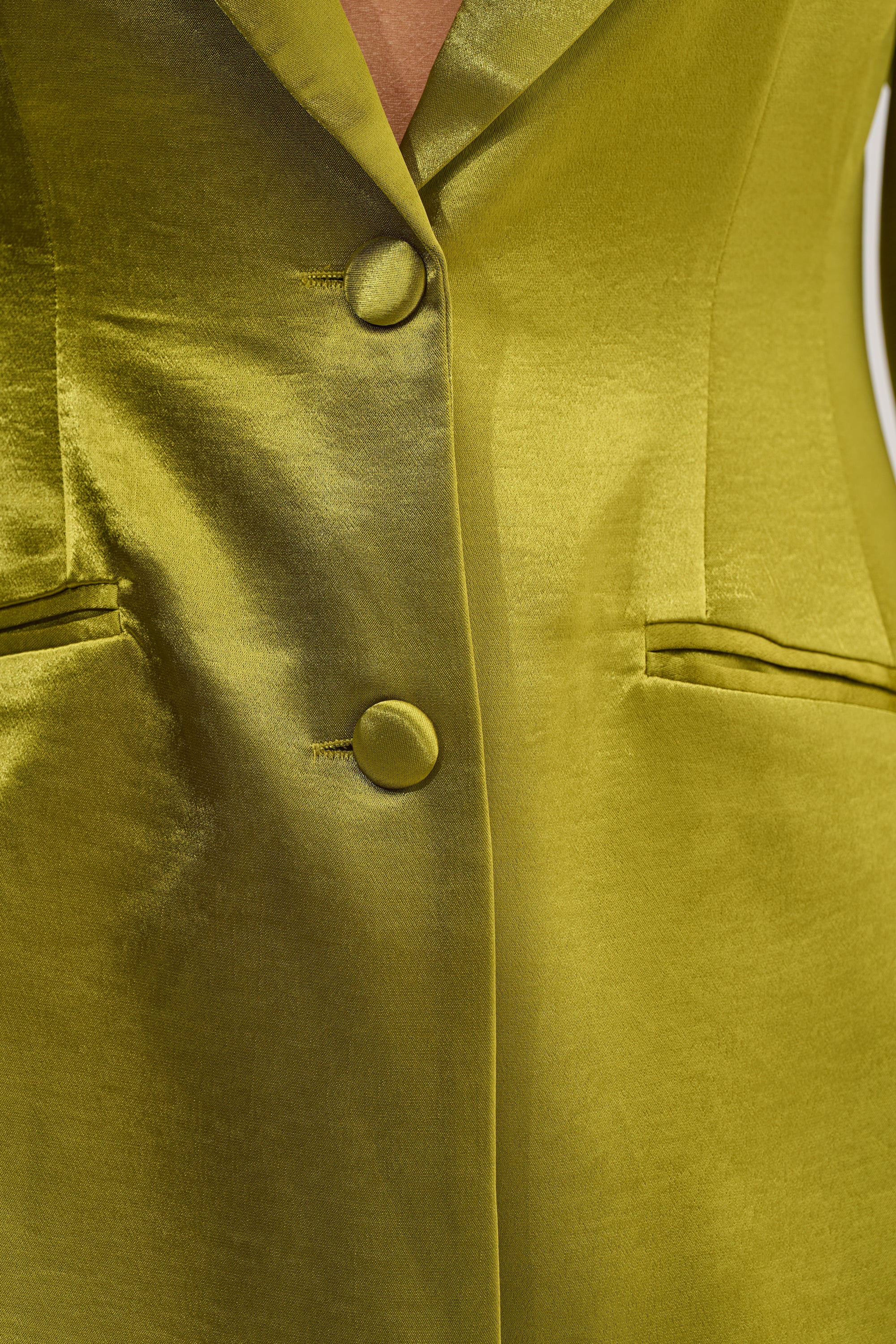 LUCKY ONE SATIN BLAZER