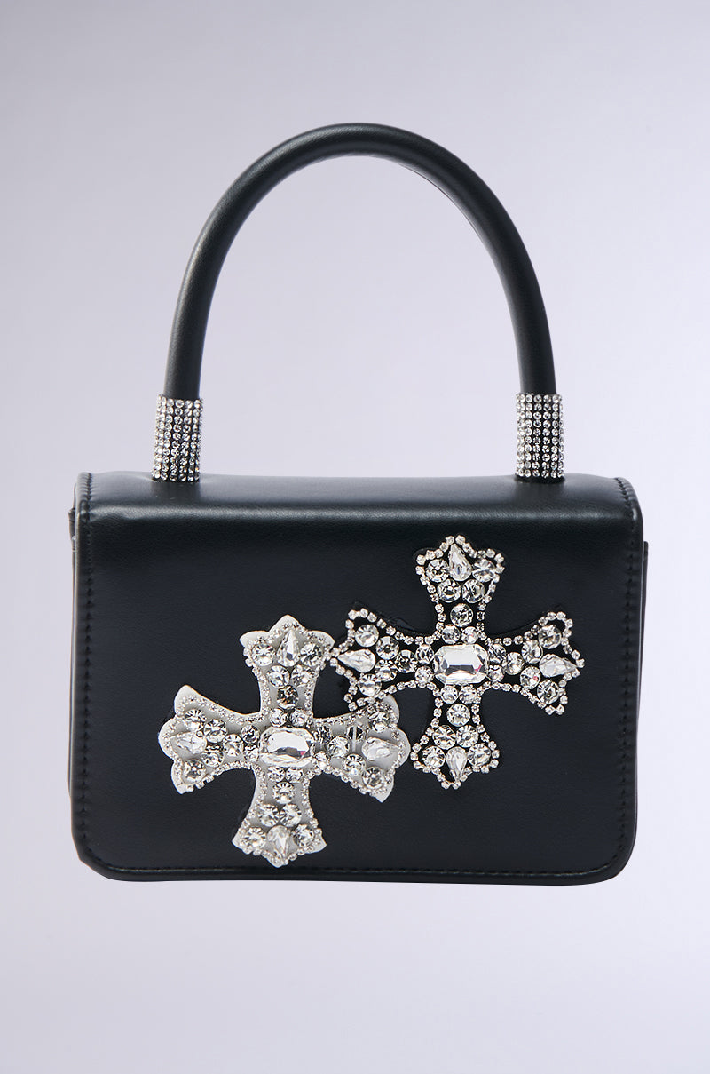 EVERYTHING CHROME PATCH PURSE