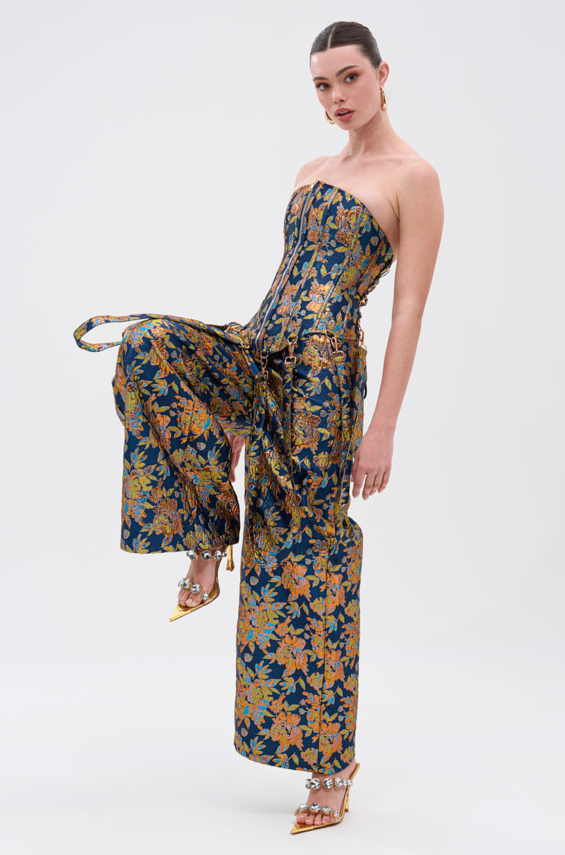 SURRENDER FLORAL CORSET