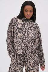 PYTHON HOODED SWEATSHIRT