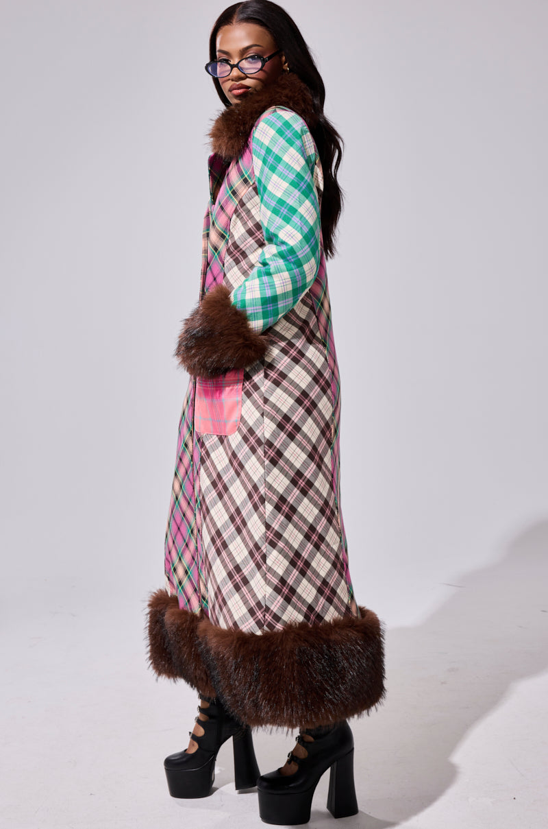 SWEET THING PATCHWORK TRENCH