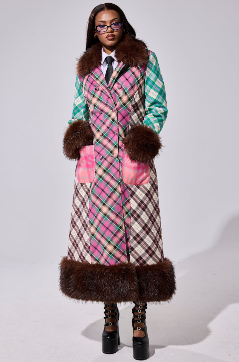 SWEET THING PATCHWORK TRENCH