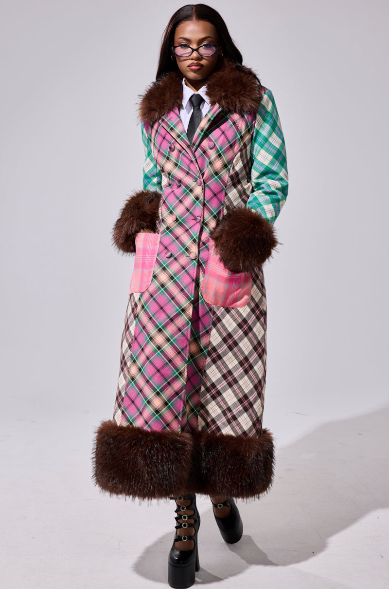 SWEET THING PATCHWORK TRENCH