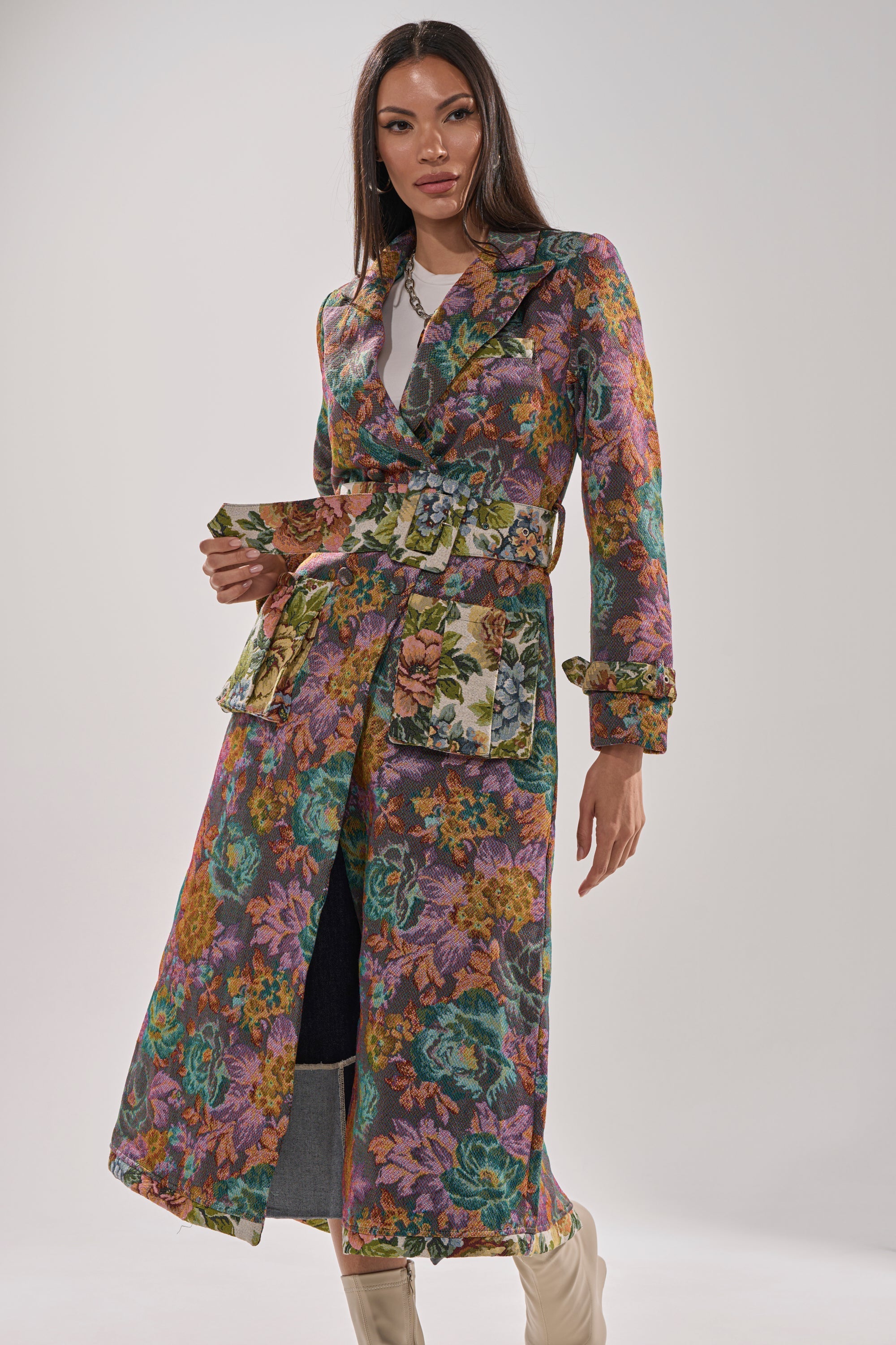 SHOW OFF TAPESTRY TRENCH