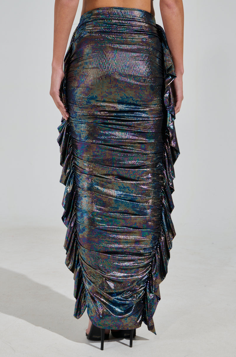 ZEON FITTED MAXI SKIRT