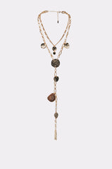 HERE FOR THE VIBES NECKLACE